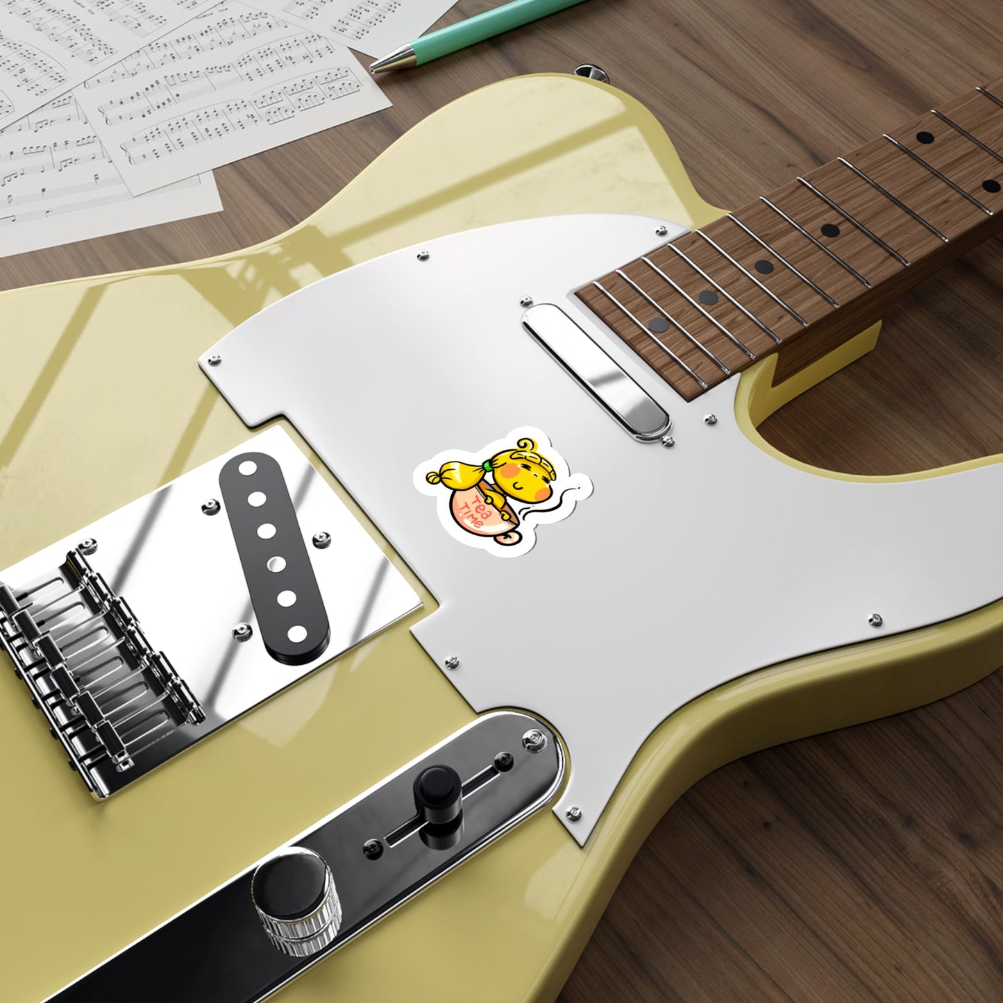 19) Tea Time Water-proof Sticker