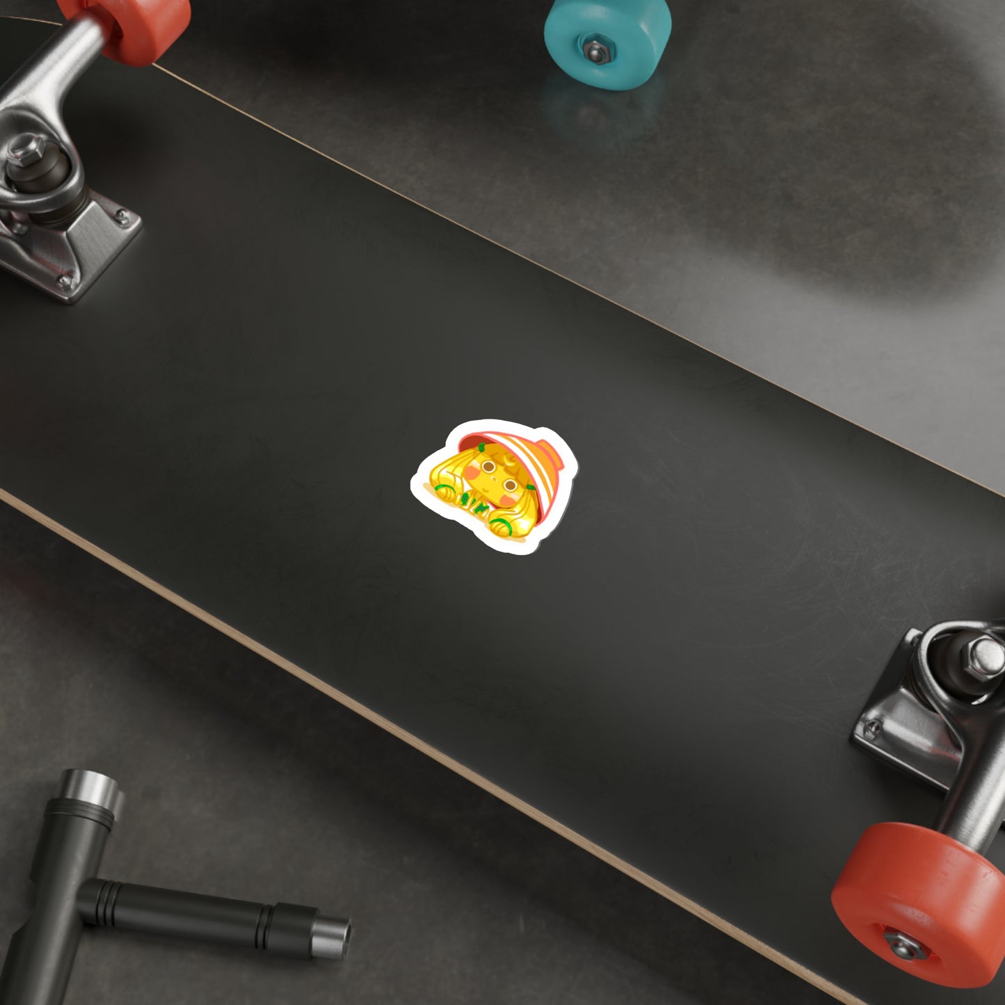 14) Bowl head Water-proof Sticker