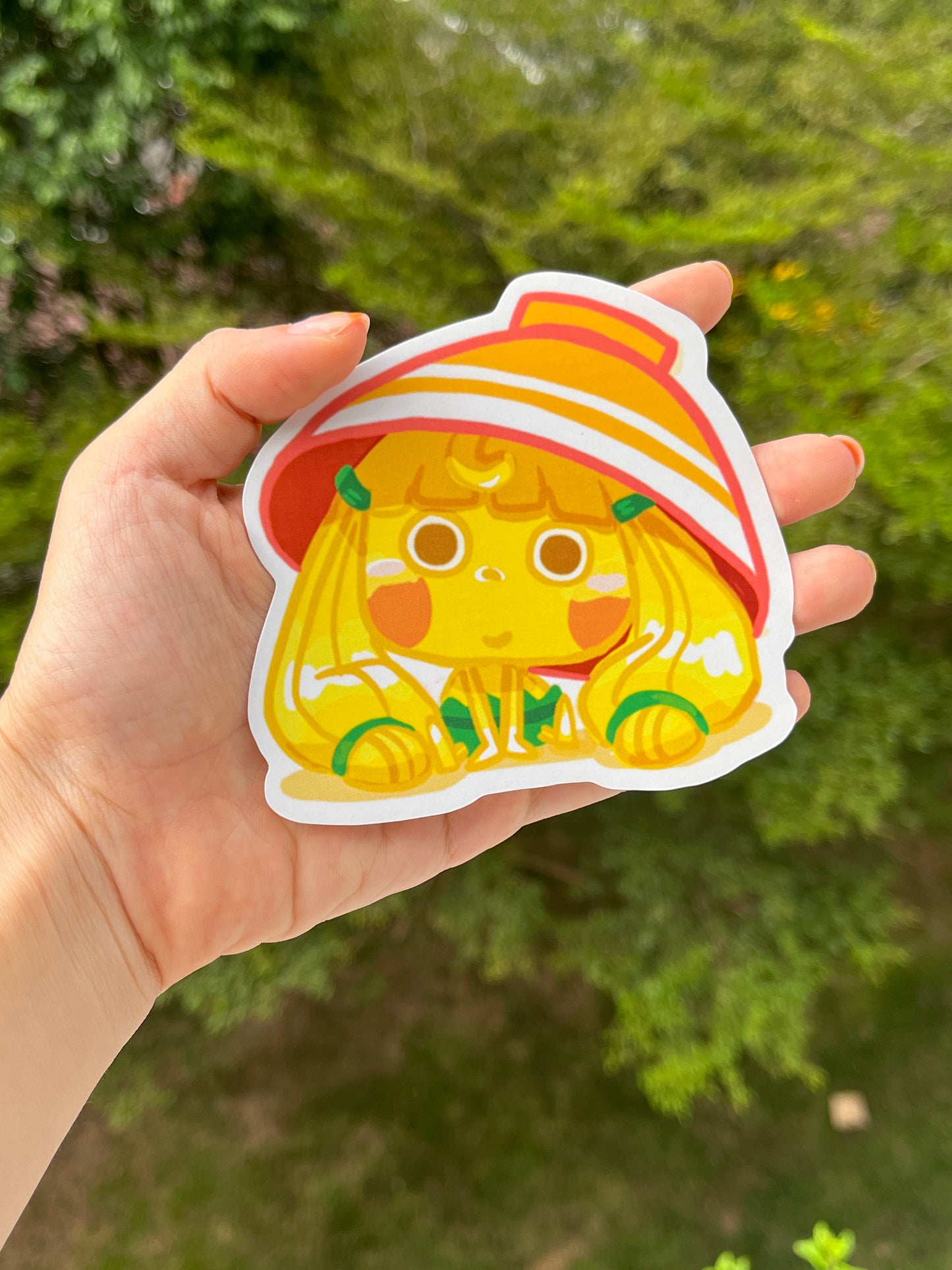 14) Bowl head Water-proof Sticker