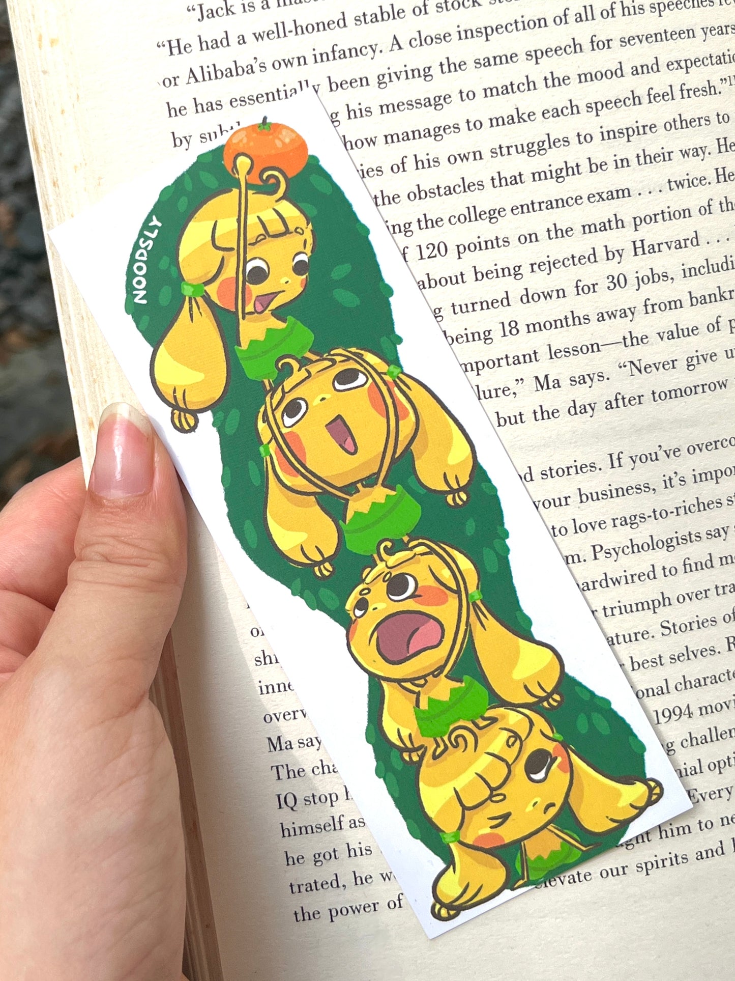 27) Noodsly Stacks Paper Bookmark