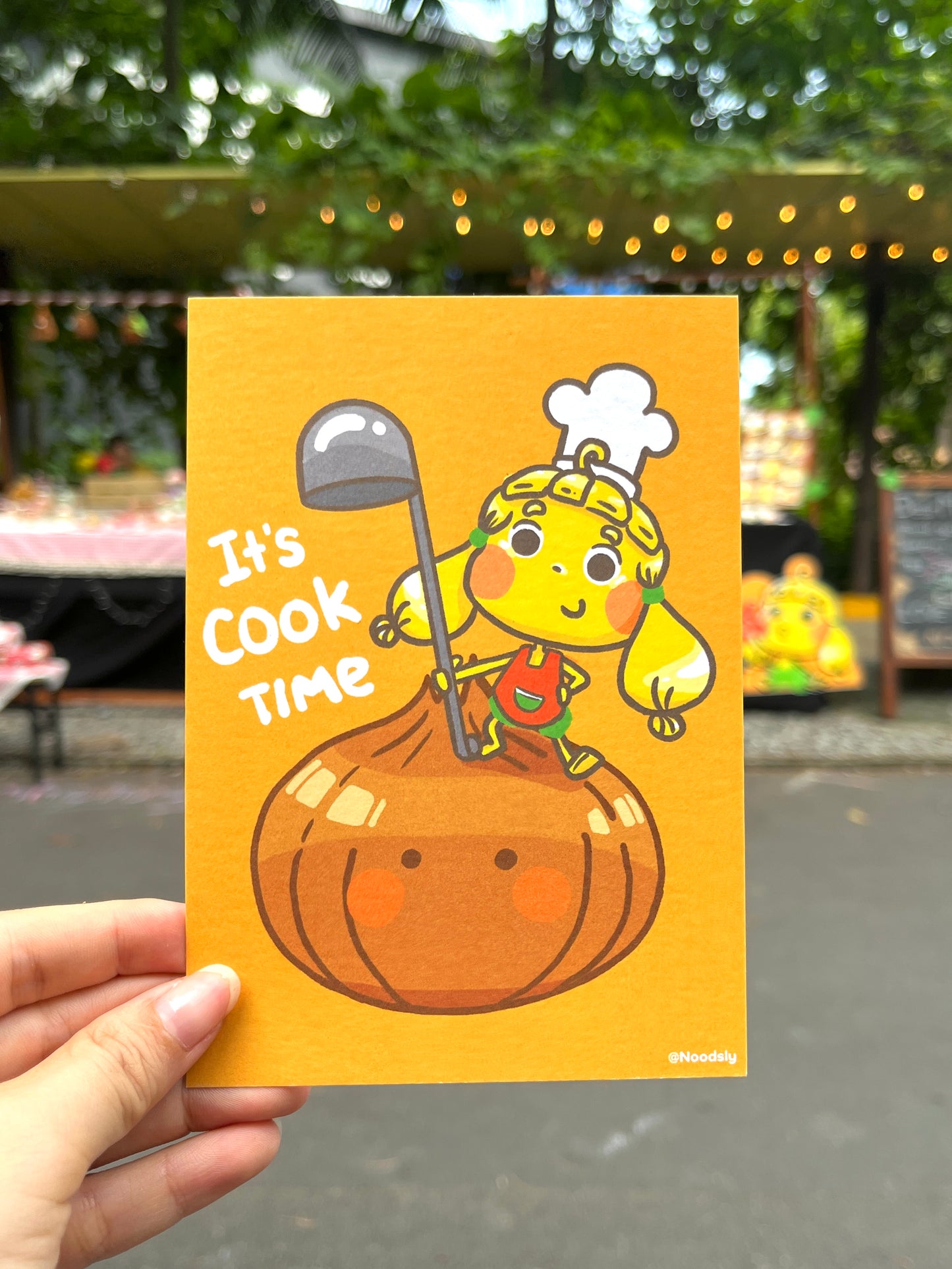 35) It's Cook Time! Postcard