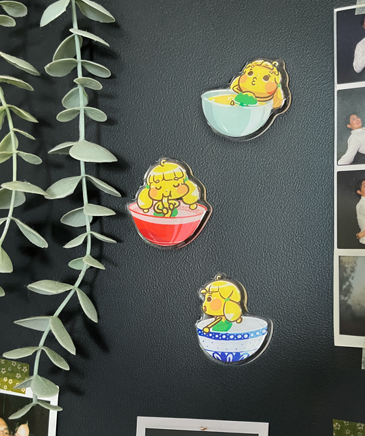 02) Noodsly Bowls Blind Box Magnet