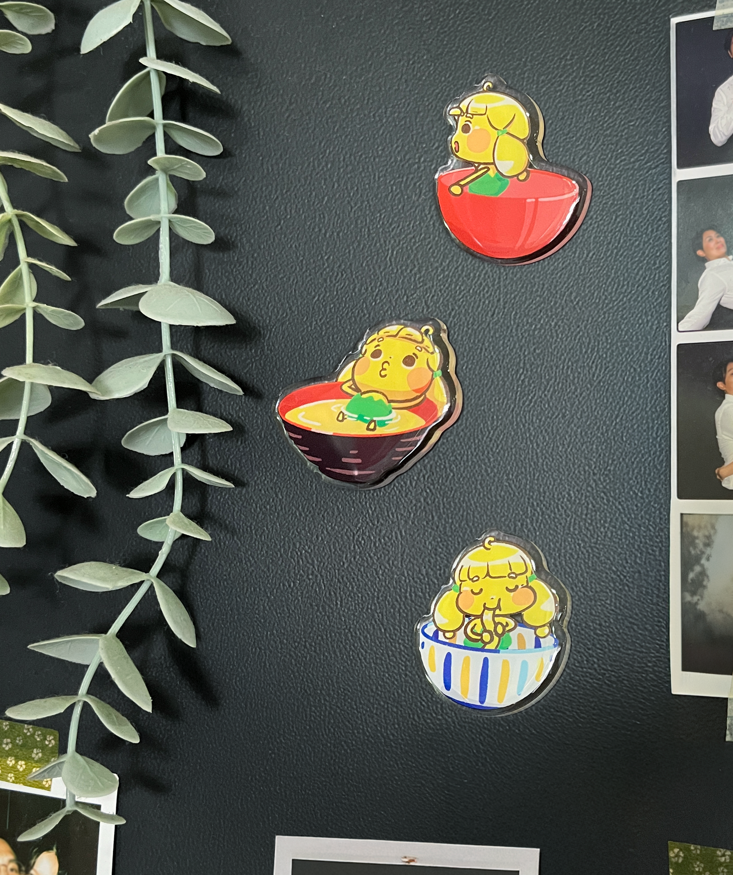 02) Noodsly Bowls Blind Box Magnet