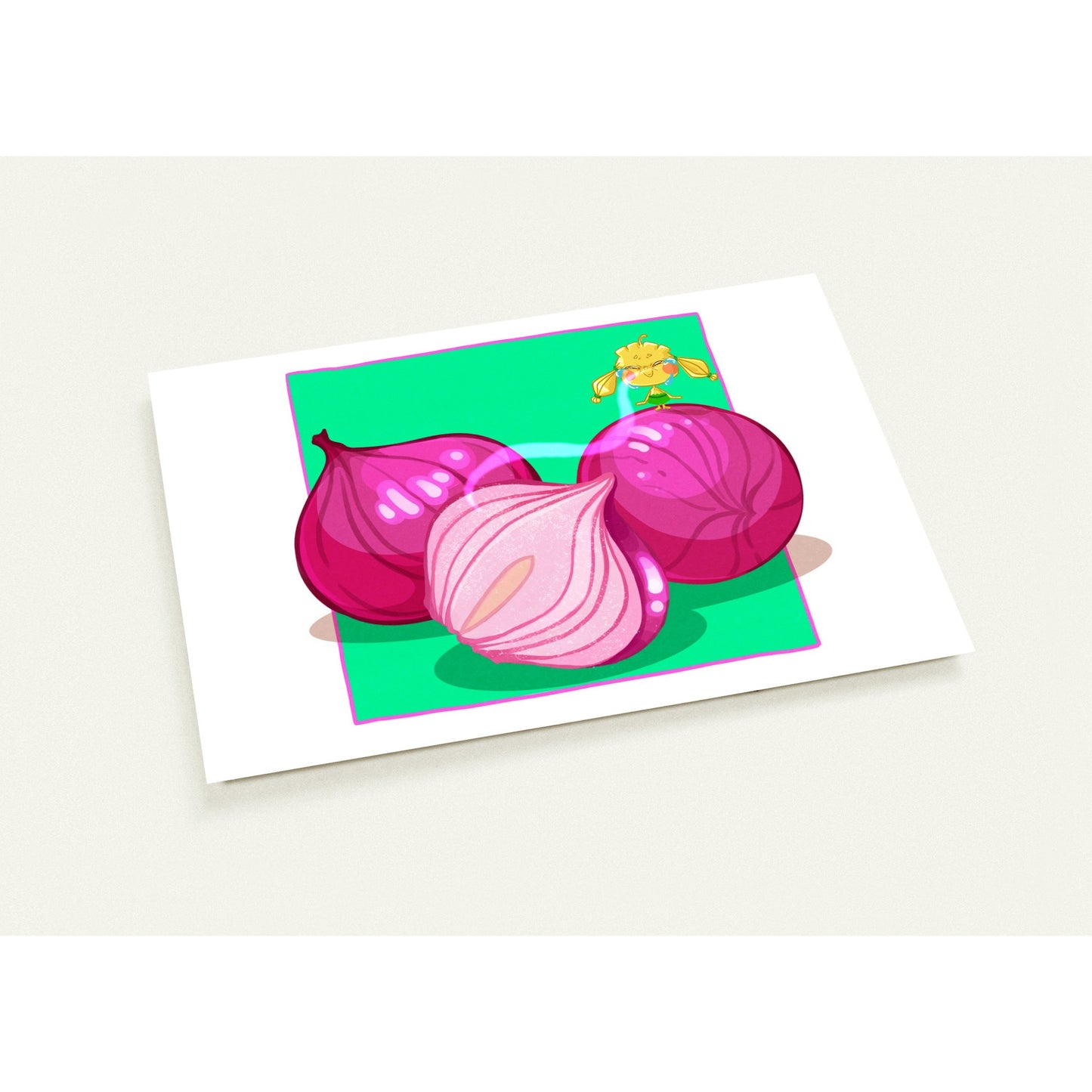 Red Onion Postcard