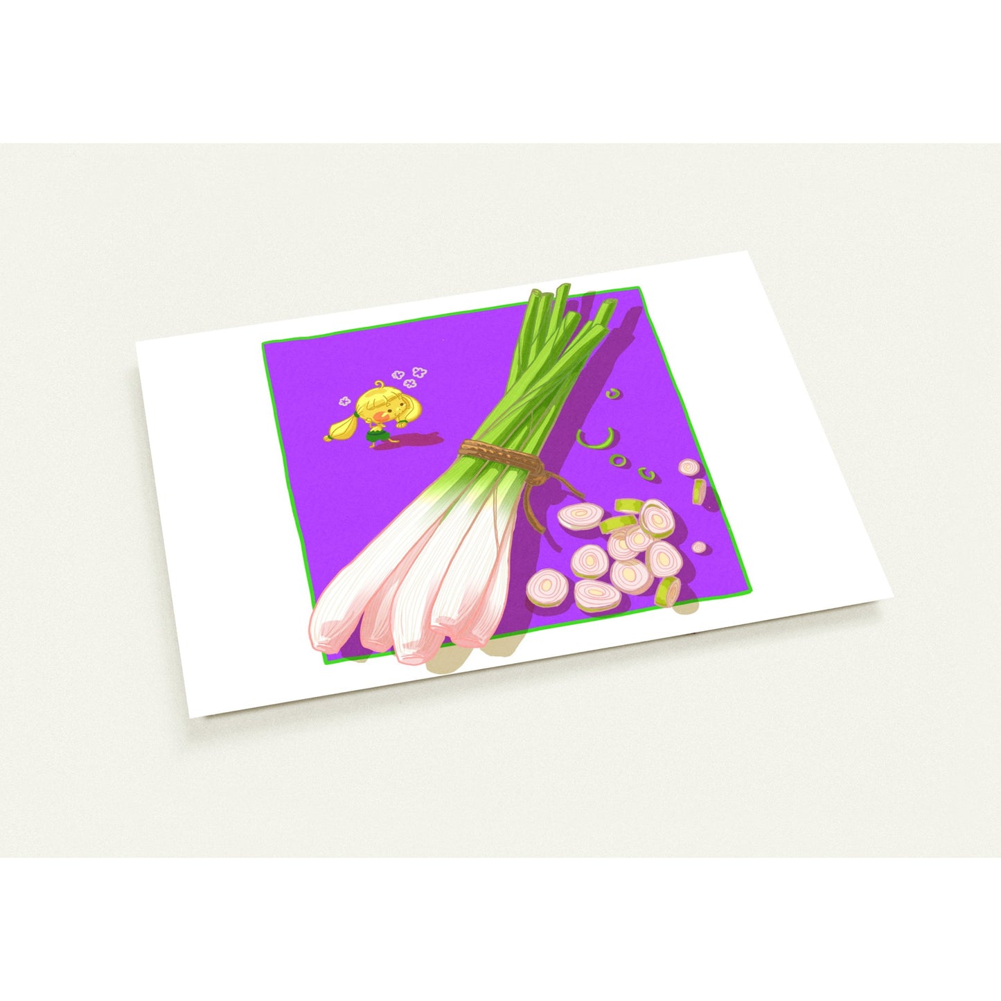 Lemongrass Postcard