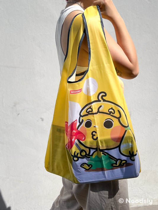 09) Yellow Noodsly Waterproof Foldable Bag
