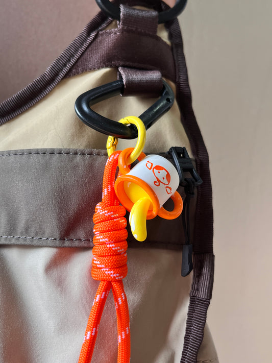 03) Noodsly Resin Bag Keychain