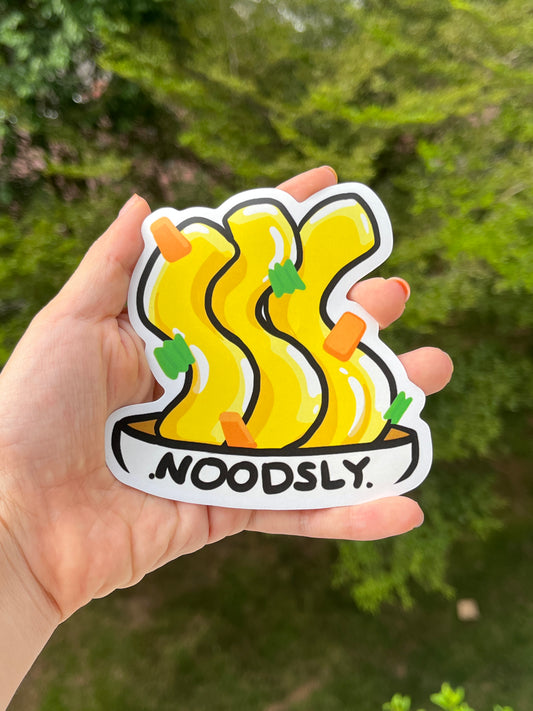 Noodle in my Bowl Water-proof Sticker