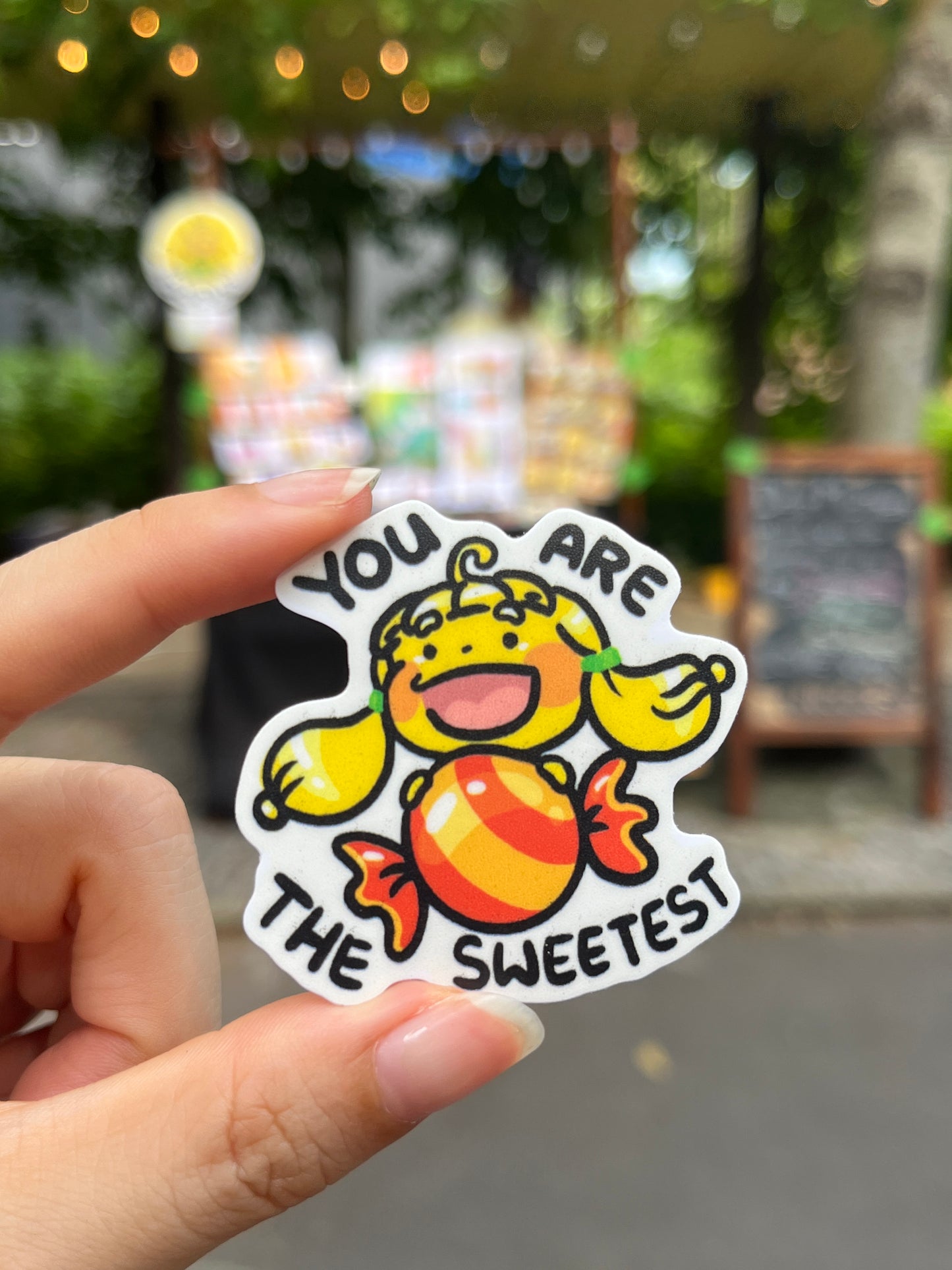 Noodsly You Are The Sweetest Water-proof Sticker