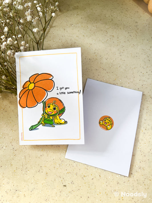 30)  I Got You Something Postcard