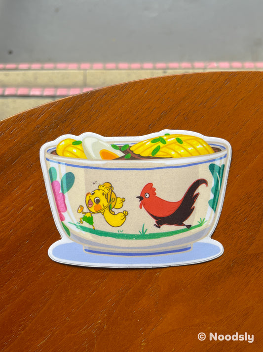 10) Roaster Bowl Water-proof Sticker