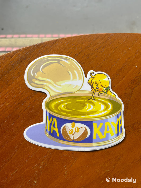 12) Can Of Kaya Water-proof Sticker