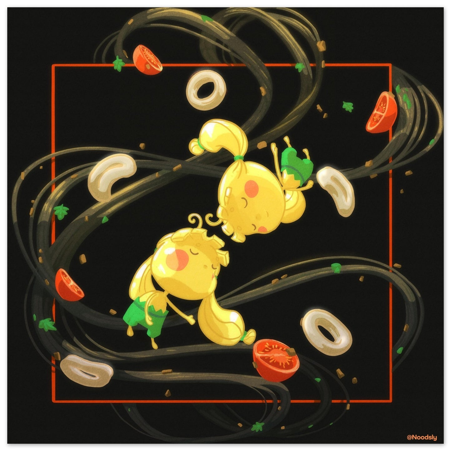 Squid Ink Pasta Poster